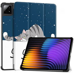 Puzdro pre Xiaomi Pad 7 / 7 Pro, Smartcase, sleeping cat