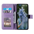 Klapkové puzdro pre Oppo A17, Mandala, fialové