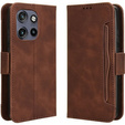 Klapkové puzdro pre Motorola Edge 50 Neo / Motorola ThinkPhone 25, Card Slot, hnedé