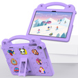 Detské puzdro pre Lenovo Tab M10 10.1 Gen 3 TB-328FU/TB-328XU, Cute Patterns, so stojanom, fialové