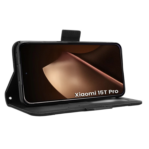 Puzdro s chlopňou na kartu pre Xiaomi 15T Pro