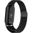 Milánsky náramok s puzdrom pre Xiaomi Smart Band 10 / 9 / 8, čierny