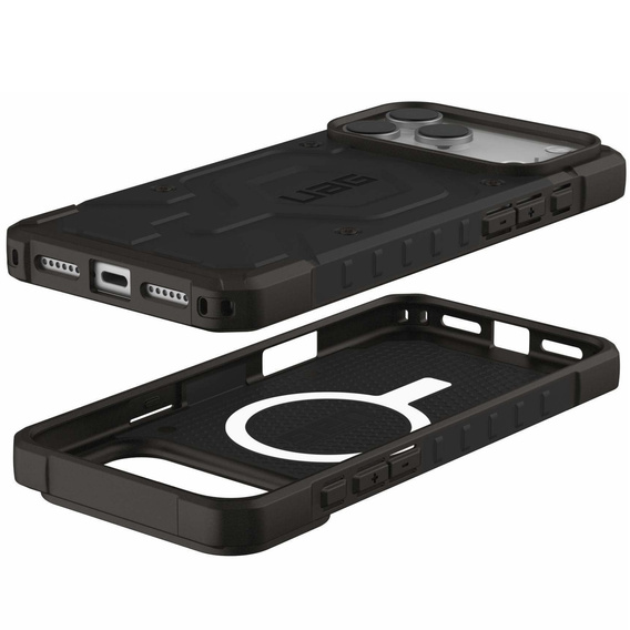 Puzdro Urban Armor Gear pre iPhone 17 Pro Max, Pathfinder MagSafe, čierne