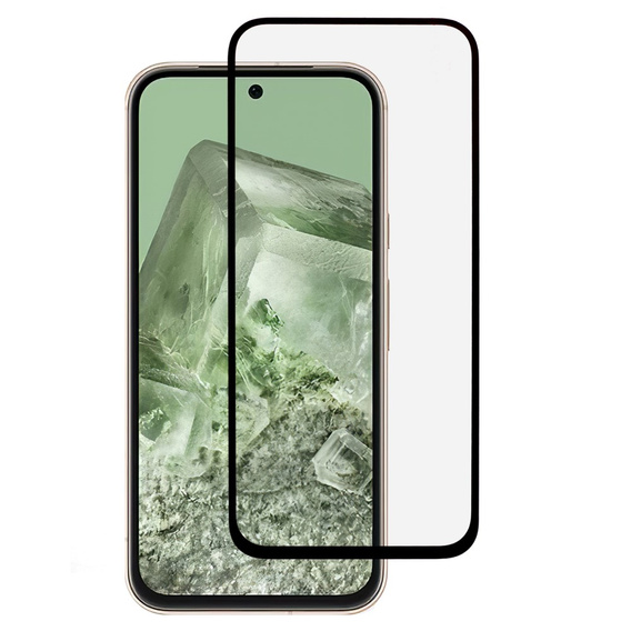 3D tvrdené sklo pre Google Pixel 8A, čierne