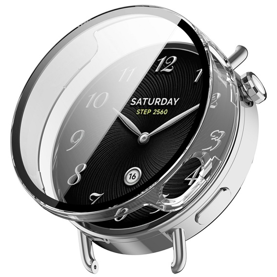 Puzdro 2 v 1 + tvrdené sklo pre hodinky Xiaomi Watch S4 41 mm