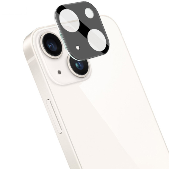 Sklo na fotoaparát IMAK pre iPhone 14 / 14 Plus, čierne