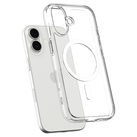 Spigen Ultra Hybrid MagSafe puzdro pre iPhone 17, číre/biele