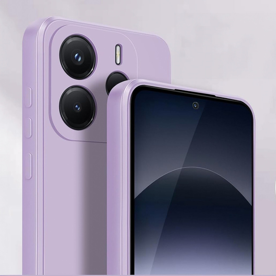 Obal na mobil pre Xiaomi Redmi Note 14 4G, Silicone Lite, fialové