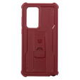 Obrnené puzdro pre Samsung Galaxy S22 Ultra, Dexnor Full Body, červené