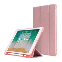 Puzdro pre iPad 9.7 2018 / 2017/ Air / Air 2, Smartcase s priestorom pre stylus, ružové rose gold