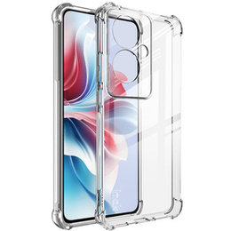 IMAK Obal na mobil pre Oppo Reno 11F 5G, Dropproof, priehľadné