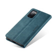 CASEME puzdro pre Samsung Galaxy S20 FE, Leather Wallet Case, zelený