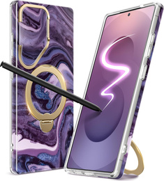Odolné puzdro pre Samsung Galaxy S25 Ultra – Tongate MECH Series Clip, čierne
