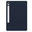 Puzdro pre Samsung Galaxy Tab S10 FE+ Plus, Smartcase s priestorom pre stylus, tmavomodré