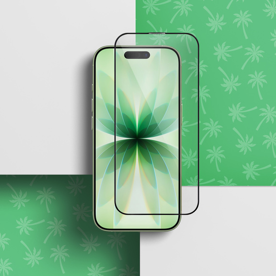 5D Smart Palm Full Glue tvrdené sklo pre iPhone 17 / 16 Pro