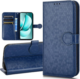 Flipové puzdro pre Realme C71, Wallet Rhombus, modré