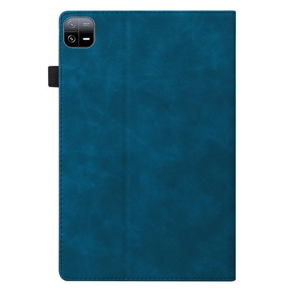 Puzdro pre Xiaomi Pad 6, Classic, s priestorom pre stylus, modré