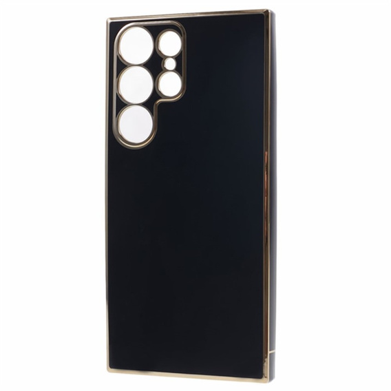 Puzdro pre Samsung Galaxy S24 Ultra, Glamour CamShield, čierne