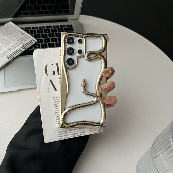 Puzdro LUPHIE pre Samsung Galaxy S25 Ultra, Armor Bumper, čierne