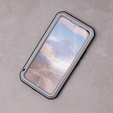 Love Mei Obal na mobil pre Samsung Galaxy A54 5G, armored with glass, strieborné