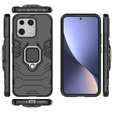 Obal na mobil pre Xiaomi 13, Kickstand Ring, čierne