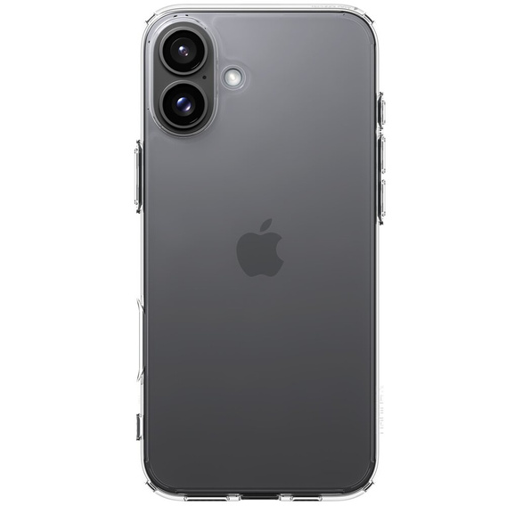 Puzdro Spigen pre iPhone 16, Ultra Hybrid, priehľadné + tvrdené sklo 9H