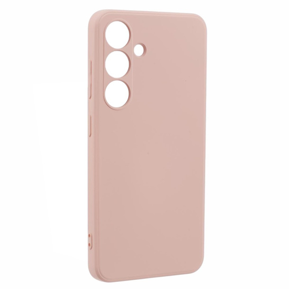 Obal na mobil pre Samsung Galaxy S24+ Plus, Silicone Lite, ružové