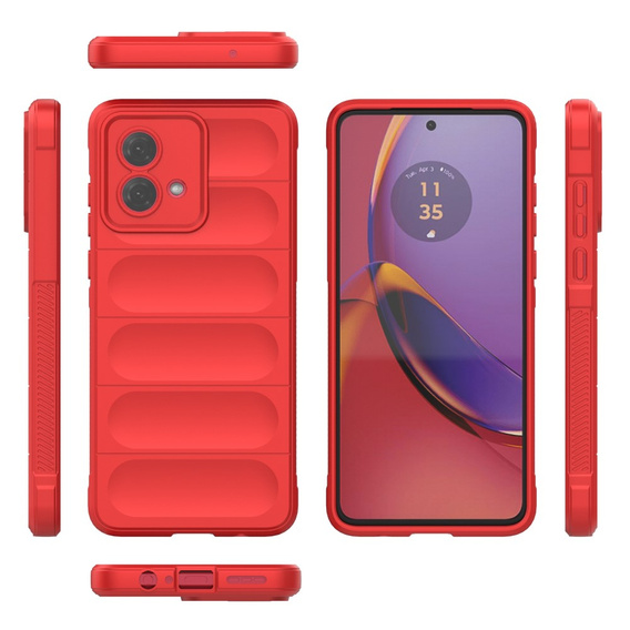 Obal na mobil pre Motorola Moto G84 5G, Gaming Shockproof, červené