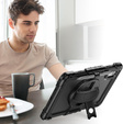 Obrnené puzdro pre Lenovo Tab M11, ochranné 360 so slotom na stylus, čierne