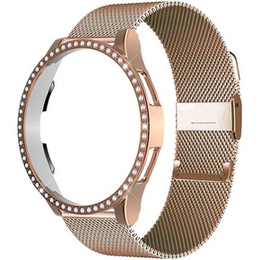 Milánsky náramok + puzdro pre Samsung Galaxy Watch 4 40 mm