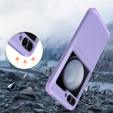 Pancierované puzdro pre Samsung Galaxy Z Flip7 FE / Z Flip6, Armor Shockproof, fialové