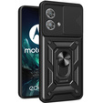 Obal na mobil pre Motorola Edge 40 Neo, CamShield Slide, čierne