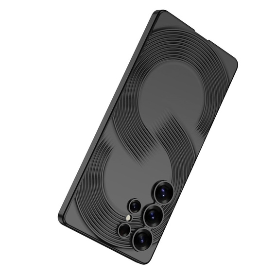 Puzdro pre Samsung Galaxy S25 Ultra, GKK Leather, čierne