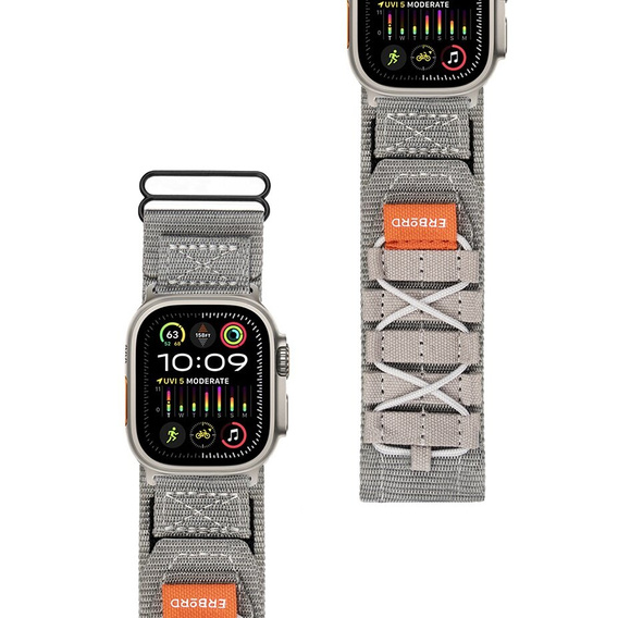 Nylonový remienok ERBORD Runner pre Apple Watch 1/2/3/4/5/6/7/8/9/SE/ULTRA/ULTRA 2 42/44/45/49MM