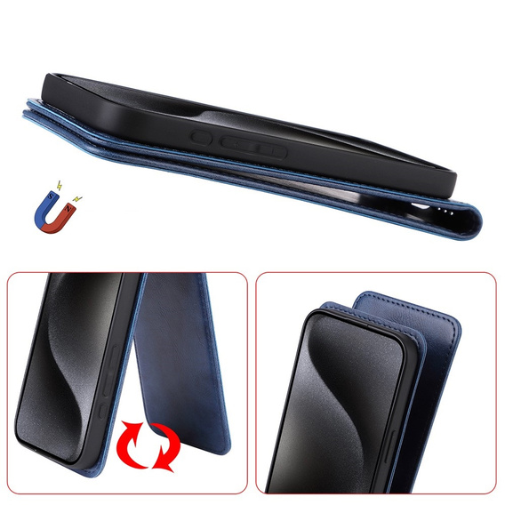 Klapkové puzdro pre Xiaomi Poco M7 Pro 5G, Flip, čierne