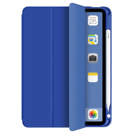 Puzdro pre iPad Air 4 2020 / Air 5 2022 10.9", Smartcase s priestorom pre stylus, modré