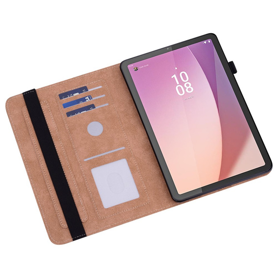 Puzdro pre Lenovo Tab M9, Classic, s priestorom pre stylus, modré