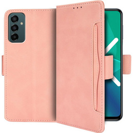 Klapkové puzdro pre Samsung Galaxy M23 5G / M13, Card Slot, ružové