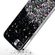 Obal na mobil pre Xiaomi Redmi Note 11 Pro 4G/5G, Glittery, čierne