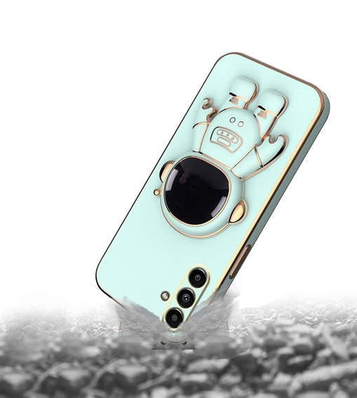 Obal na mobil pre Samsung Galaxy A36 5G, Astronaut, zelený