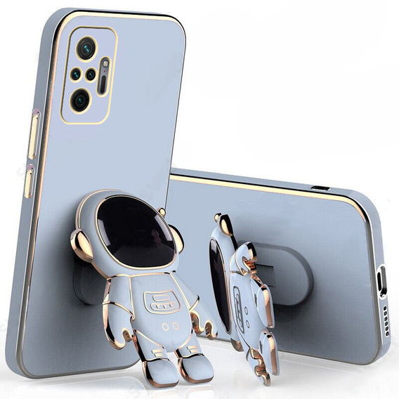 Obal na mobil pre Xiaomi Redmi Note 10 Pro, Astronaut, modré