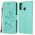 Klapkové puzdro pre Motorola Moto G30 / G10, Butterfly, modré