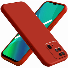 Obal na mobil pre Xiaomi Redmi 10C, Silicone Lite, červené