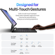 Dux Ducis Puzdro s Bluetooth klávesnicou pre Samsung Galaxy Tab S10 Ultra / S9 Ultra / S8 Ultra