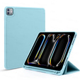 Puzdro pre iPad Pro 11 2024, Smartcase s priestorom pre stylus, modré