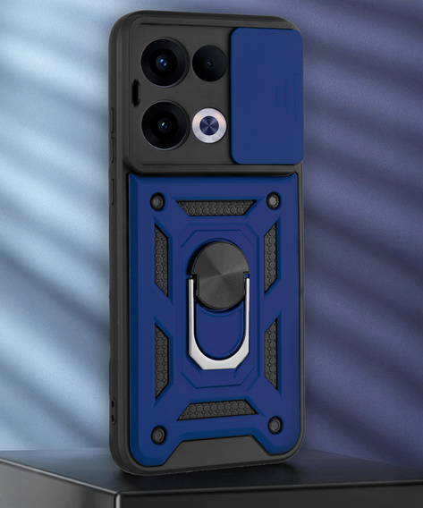 Obal na mobil pre Oppo Reno 13, CamShield Slide, modré