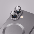 Puzdro pre iPhone 16 Plus, ColorMag, pre MagSafe, sivé