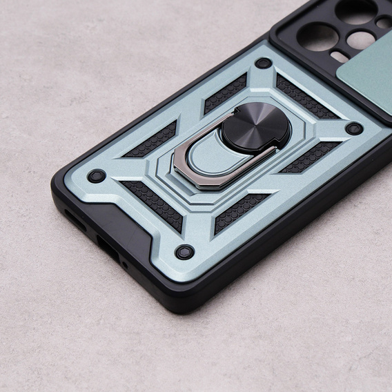 Obal na mobil pre Xiaomi Poco X5 Pro 5G, CamShield Slide, zelené