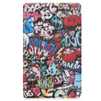 Puzdro pre Lenovo Tab M8 Gen 4 TB-300FU, Smartcase, graffiti
