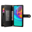 Klapkové puzdro pre Samsung Galaxy A36 5G, Wallet Zipper Pocket, čierne